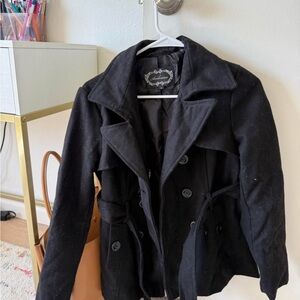 Elegant Black Women's Coat